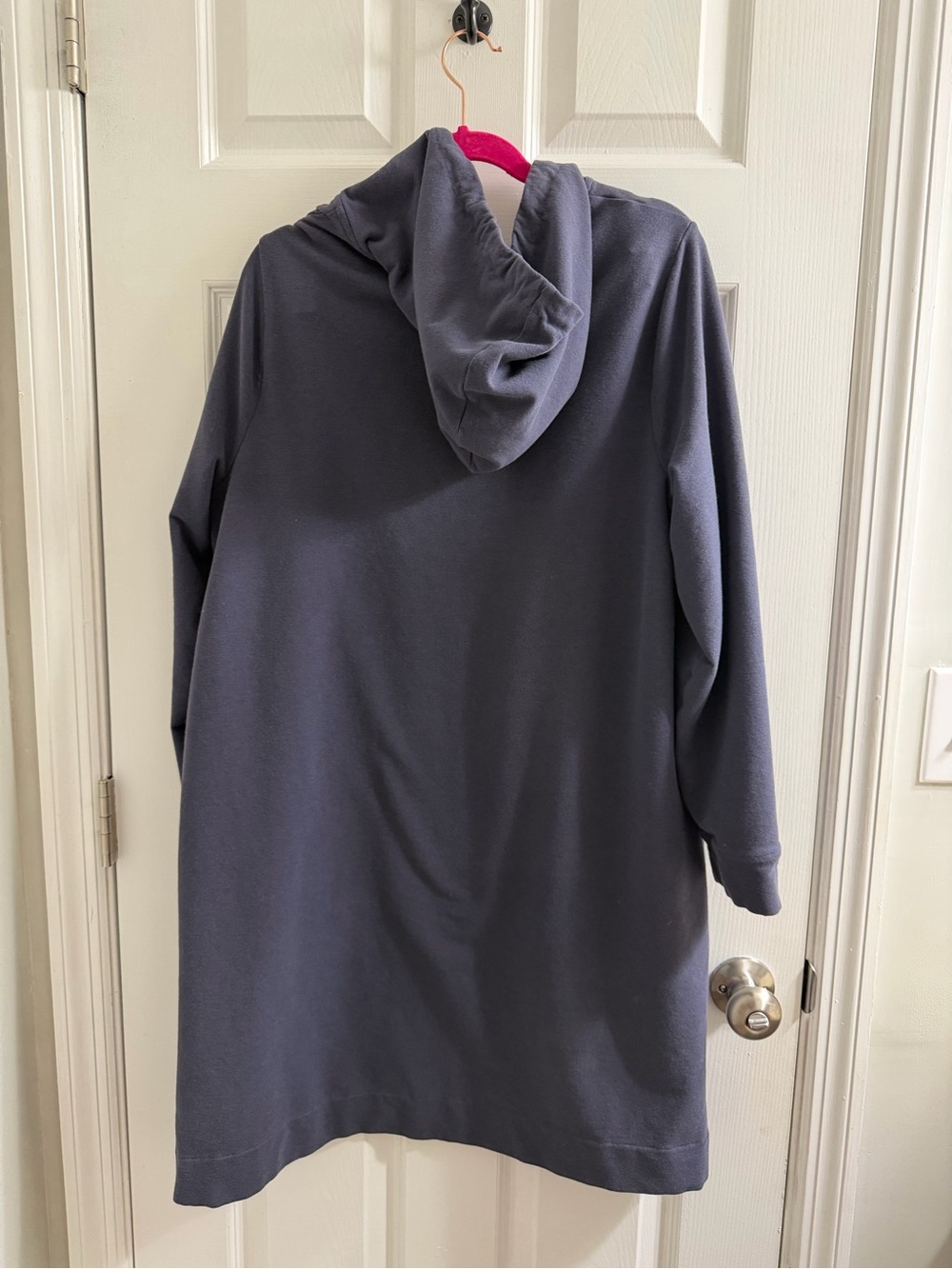 PureJill j Jill Luxe Navy Hoodie Tunic XL pure jill - Picture 3 of 3